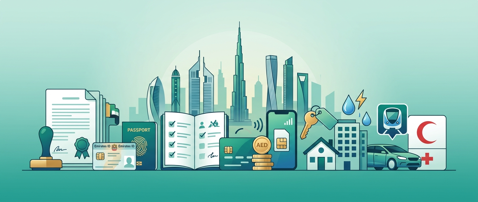 Moving to Dubai: Your First 30 Days Checklist (2026)