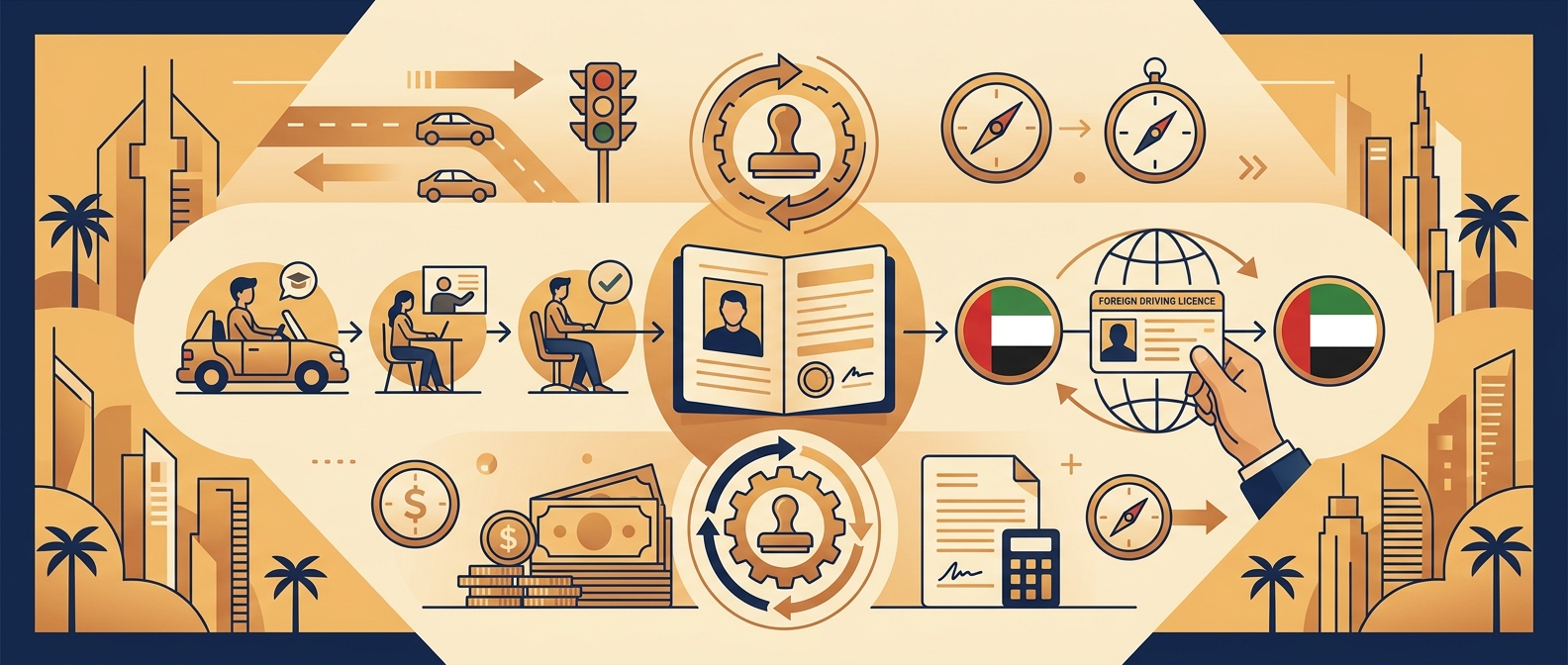 Getting a UAE Driving Licence in 2026: Costs, Steps, and Licence Exchange Countries